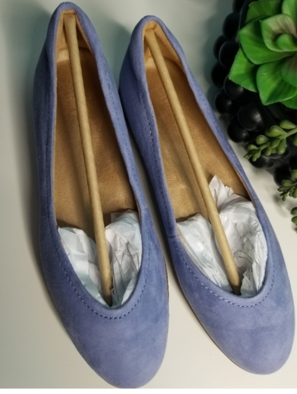 Naturalizer Vivienne Ballet Flat Violet Sky Lavender - Picture 8 of 13